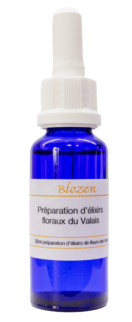 Préparation d'élixirs floraux du Valais